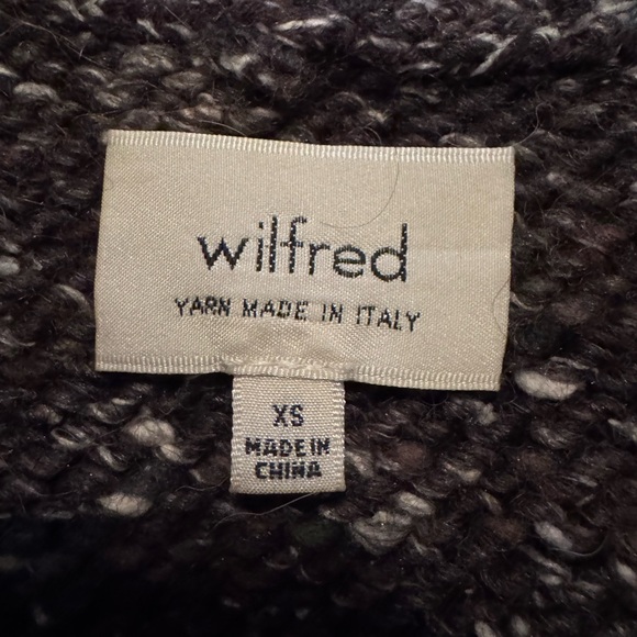 Wilfred wool blend sleeveless cardigan with pockets - Picture 3 of 5